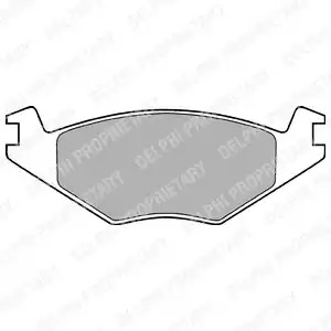 Комплект тормозных колодок DELPHI LP505 (20889)