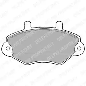 Комплект тормозных колодок DELPHI LP767 (21469)