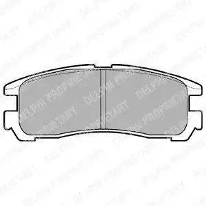 Комплект тормозных колодок DELPHI LP955 (21706)