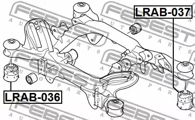 Подвеска FEBEST LRAB-036