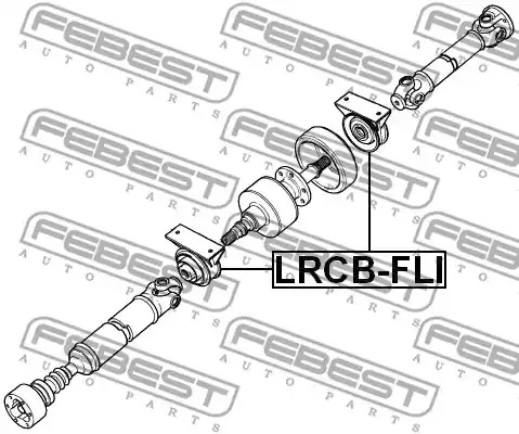 Подшипник FEBEST LRCB-FLI