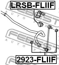 Подвеска FEBEST LRSB-FLIIF