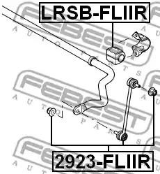 Подвеска FEBEST LRSB-FLIIR