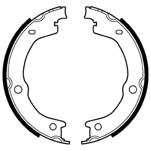 Комлект тормозных накладок DELPHI LS2118