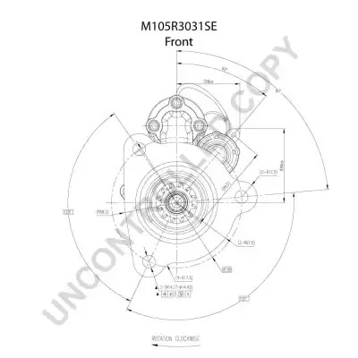 Стартер PRESTOLITE ELECTRIC M105R3031SE (M105431)