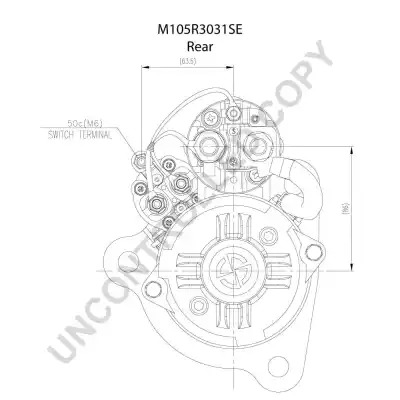 Стартер PRESTOLITE ELECTRIC M105R3031SE (M105431)