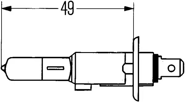 Лампа накаливания HELLA 8GH 002 089-133 (H1)