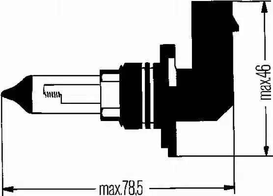 Лампа накаливания HELLA 8GH 005 636-121 (HB4)