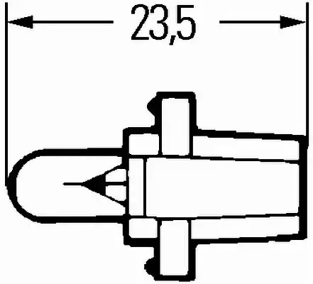 Лампа накаливания HELLA 8GA 007 997-041