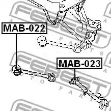 Подвеска FEBEST MAB-023