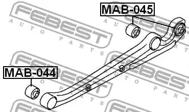 Подвеска FEBEST MAB-045