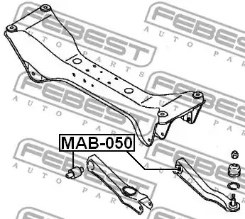 Подвеска FEBEST MAB-050