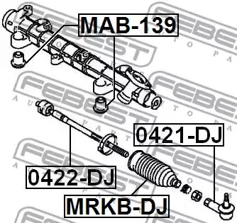 Подвеска FEBEST MAB-139