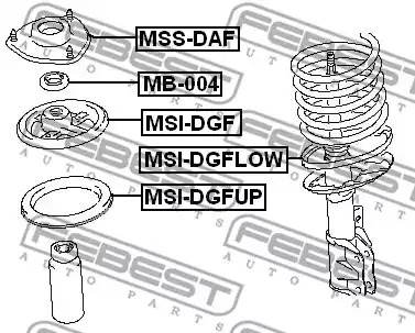 Подшипник FEBEST MB-004