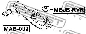 Ремкомплект FEBEST MBJB-RVR