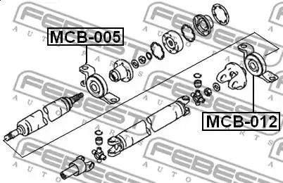 Подшипник FEBEST MCB-012