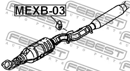 Монтажный комплект FEBEST MEXB-03