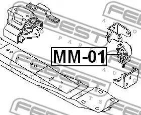 Подвеска FEBEST MM-01