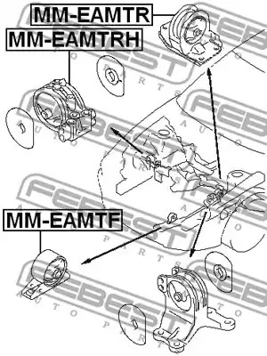 Подвеска FEBEST MM-EAMTF