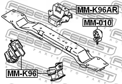 Подвеска FEBEST MM-K96AR