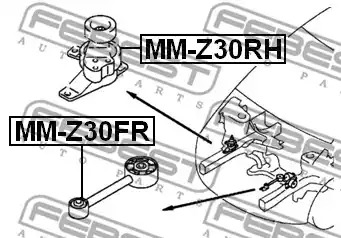 Подвеска FEBEST MM-Z30FR