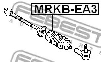 Пыльник FEBEST MRKB-EA3