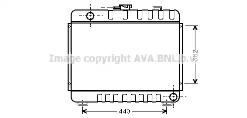 Теплообменник AVA QUALITY COOLING MS2045