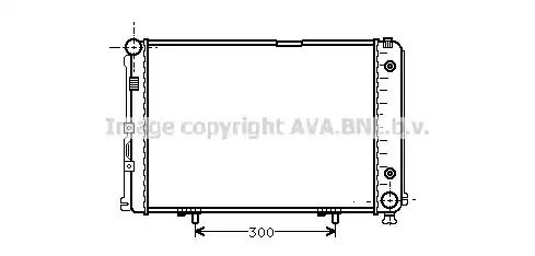 Теплообменник AVA QUALITY COOLING MS2110