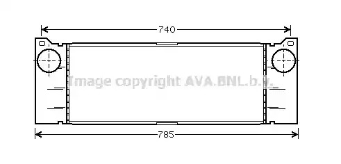 Теплообменник VAN WEZEL 30004473