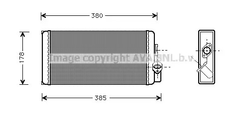 Теплообменник VAN WEZEL 30006188