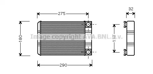 Теплообменник VAN WEZEL 30006312