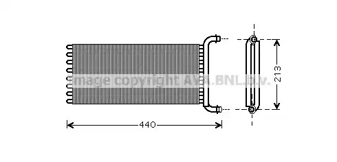 Теплообменник VAN WEZEL 30006441