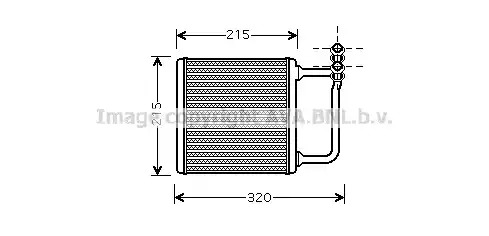 Теплообменник VAN WEZEL 30006451