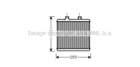 Теплообменник VAN WEZEL 30006472