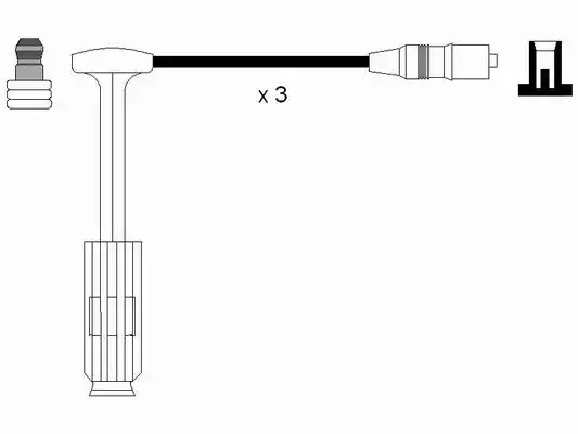 Комплект электропроводки NGK 0737 (RC-MB202)