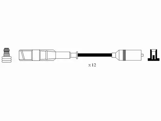 Комплект электропроводки NGK 0758 (RC-MB223)