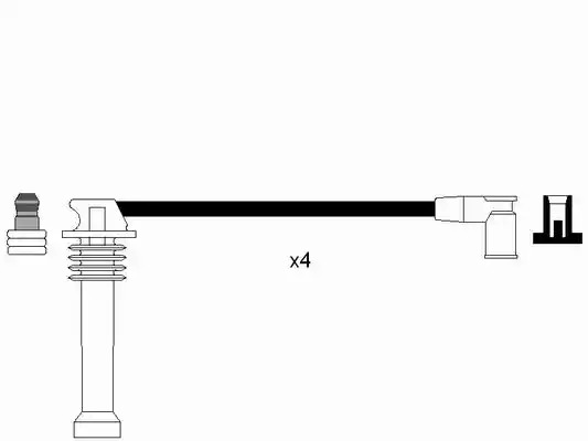 Комплект электропроводки NGK 6984 (RC-FD1207)