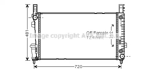 Теплообменник AVA QUALITY COOLING MSA2364