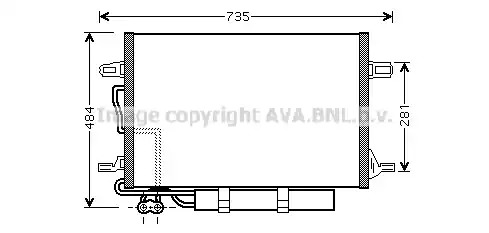 Конденсатор AVA QUALITY COOLING MSA5307D