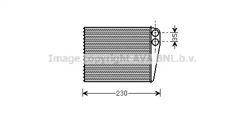 Теплообменник AVA QUALITY COOLING MSA6465