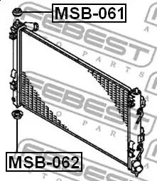 Подвеска FEBEST MSB-061
