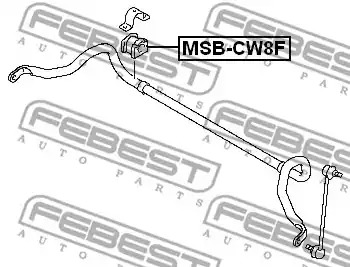 Подвеска FEBEST MSB-CW8F