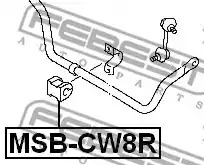Подвеска FEBEST MSB-CW8R