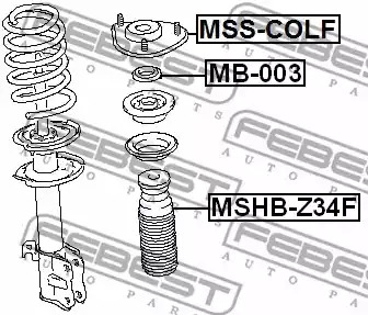 Защитный колпак / пыльник FEBEST MSHB-Z34F