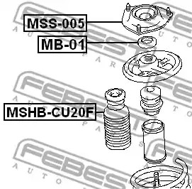 Подвеска FEBEST MSS-005