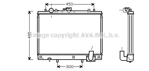 Теплообменник VAN WEZEL 32002161