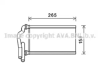 Теплообменник AVA QUALITY COOLING MZ6273