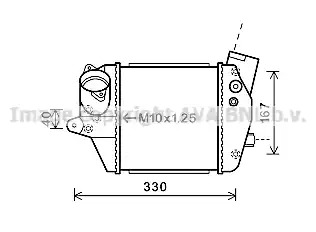 Теплообменник AVA QUALITY COOLING MZA4243