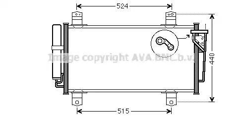 Конденсатор AVA QUALITY COOLING MZA5231D