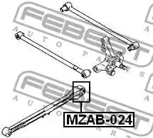 Подвеска FEBEST MZAB-024